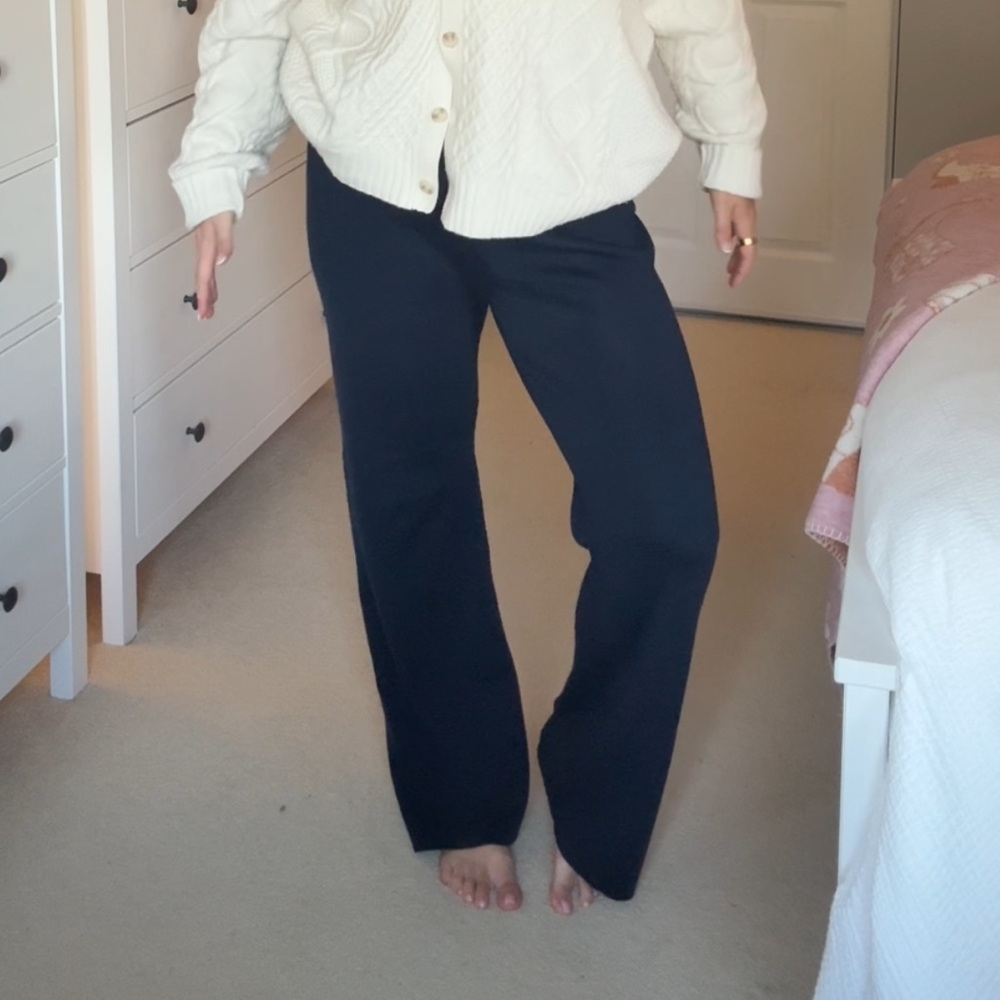 Knit Flared Pants